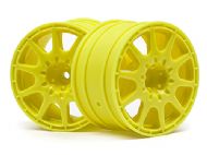 HPI WR8 METHOD RALLYCROSS WHEEL 35MM YELLOW (2PCS) - 113689